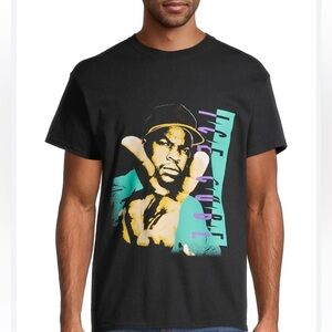 Ice Cube Black Peace Sign Graphic Short Sleeve Tee | Size M